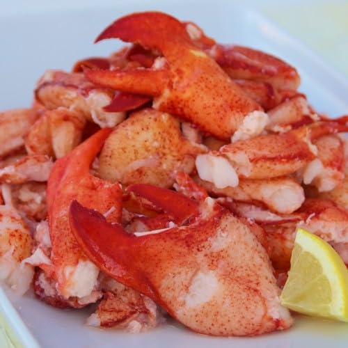 Maine Lobster CNK Meat | Fully Cooked Ready to Eat Claw and Knuckle Meat | Sustainably Wild-Caught American Lobster | Hand Picked Fresh Flash Frozen and Sealed (1 Pound