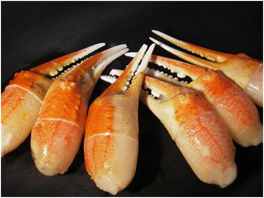 Snow Crab Cocktail Claws, Cap Off, Frozen, 16-20 Count per Pack, 6 Packs, Approx.