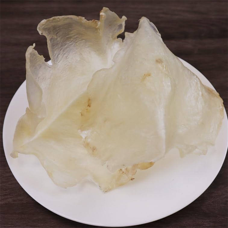 Royal Seafood USA Premium Dried South American wild caught fish maw Big mac size(3-4Pcs) 1lb Dried fish maw, Dried Seafood, Dired Goods