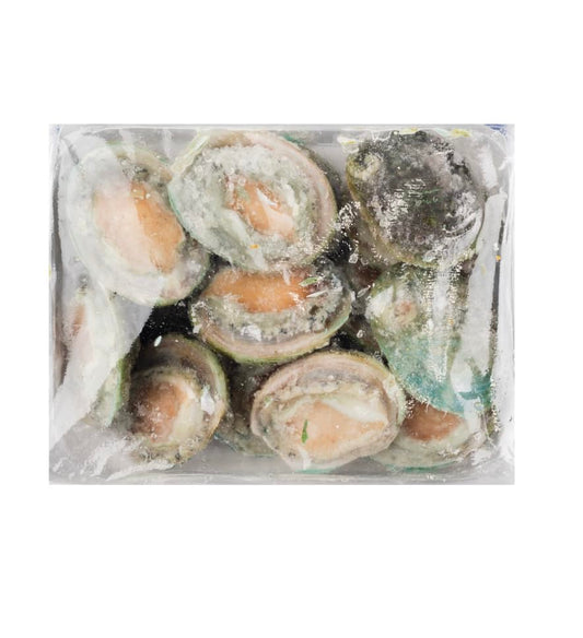 Premium All Natural Australian Shell-On Greenlip Frozen Abalone, SHIPPED EXPRESS MAIL in Insulated Cooler & Ice Packs for Guaranteed