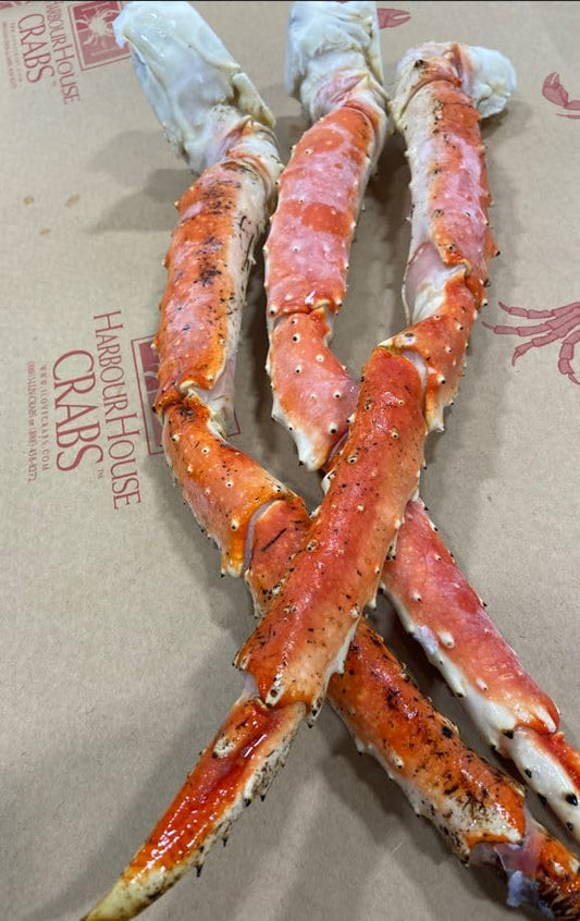 Alaskan Gigantic King Crab Legs | Jumbo Wild-Caught | Sweet, Succulent Crab Meat | 10 lb Box | Premium Frozen Seafood