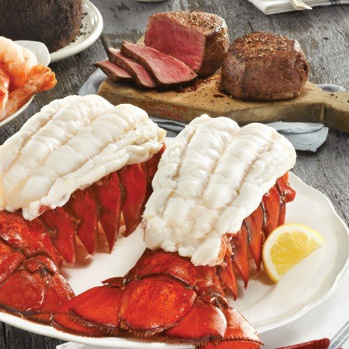 Lobster Gram M12FM10 Ten Maine Lobster Tails & Filets