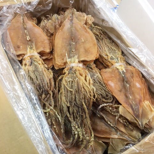 Japanese SURUME 1kg(25-30p) Dried Squid Hokkaido Japan Additive-free Healthy food