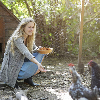 22 LBS Non-GMO Dried Mealworms for Wild Bird Chicken Fish,High-Protein,Large Meal Worms.