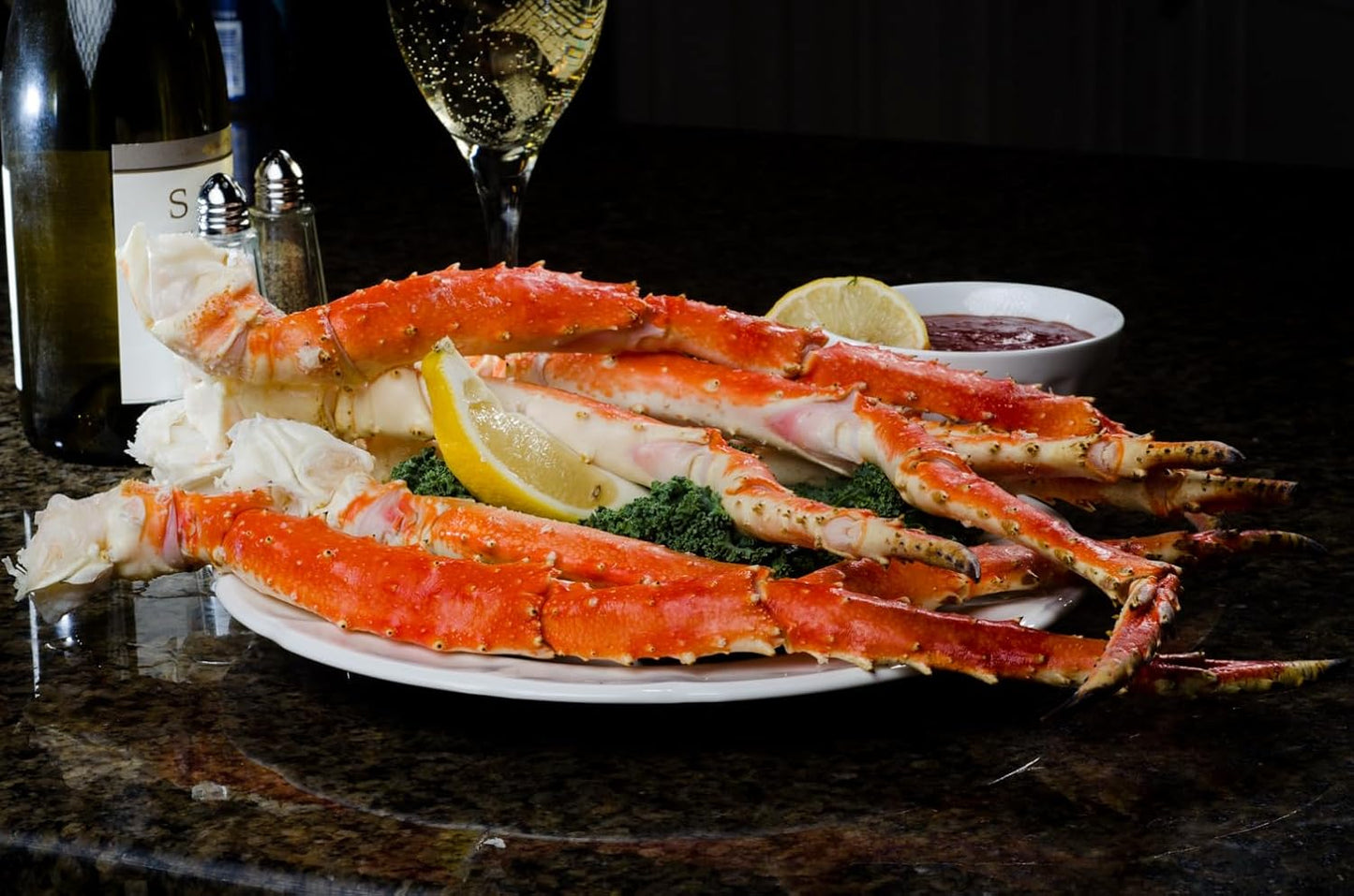 Alaskan Gigantic King Crab Legs | Jumbo Wild-Caught | Sweet, Succulent Crab Meat | 10 lb Box | Premium Frozen Seafood