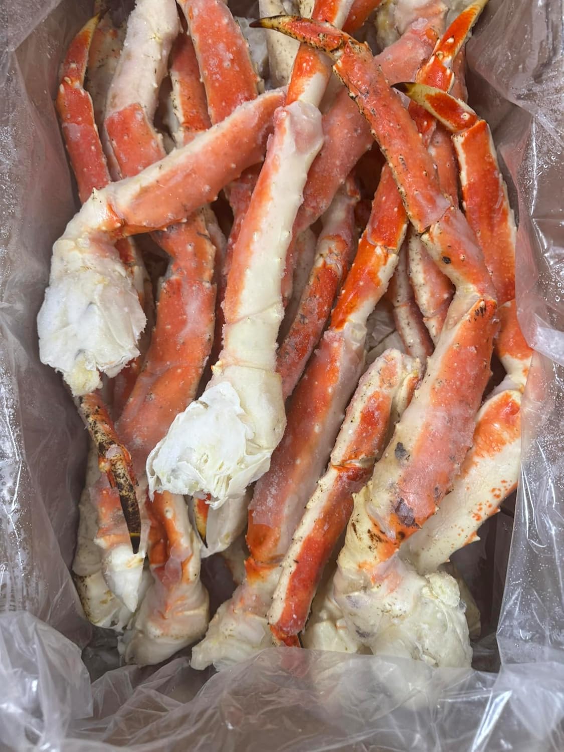 Wild-Caught Alaska Red King Crab Legs – 10 lb Case (9/12 Count) | Premium Large Meaty Legs, Fully Cooked & Flash-Frozen | Ships Overnight in Insulated Box with Dry Ice & Gel Packs | Hook to Fork
