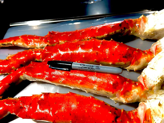 Colassal Wild Caught Alaskan King Crab Legs Size 6/9 (10lbs)