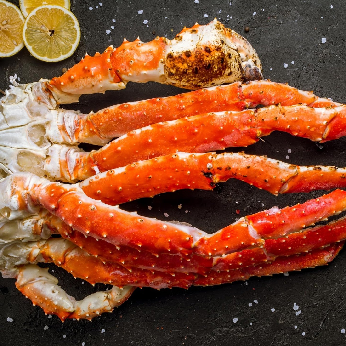 Today Gourmet Foods of NC-Alaskan Red King Crab Legs Jumbo 9/12 Count (10lbs)